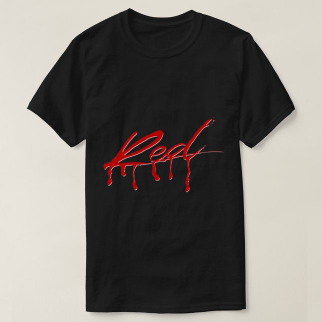 Whole Lotta Red WLR Album logo Classic T-Shirt (Design framsida)