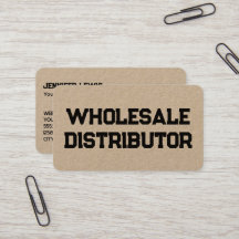 Wholesale Distributor Kraft