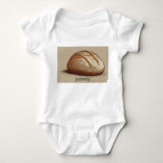 Wholesome Loaf: Rustic Bread Baby T-Shirt