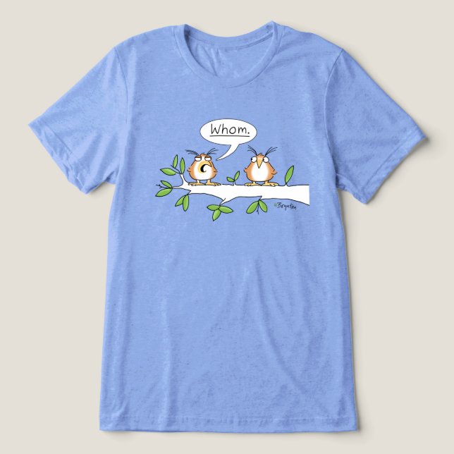 WHOM OWL T-shirt by Sandra Boynton (Design Framsida)