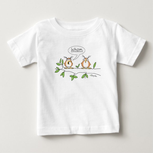 WHOM UGGLA T-shirt av Sandra Boynton (Framsida)
