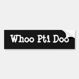 Whoo Pti Doo Bildekal