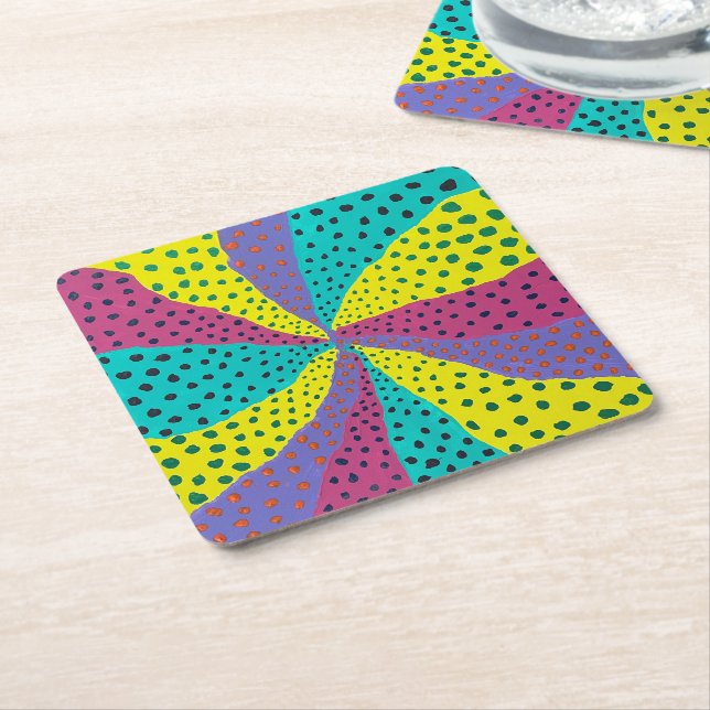 Whoop Underlägg Papper Kvadrat (Vinklad)