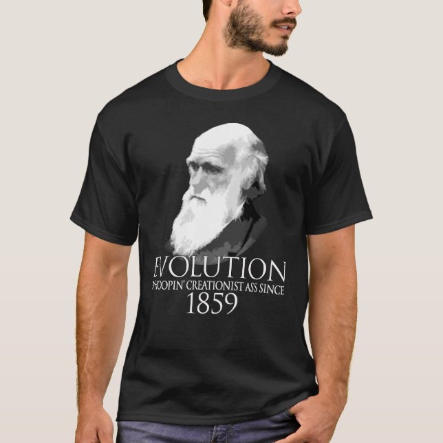 Whoopass Darwin manar skjorta Tee (Framsida)