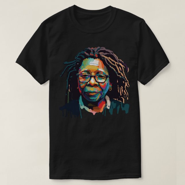 Whopi Goldberg Art T Shirt (Design framsida)
