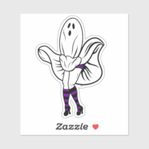 WHopsie Ghostie Vinyl Sticker Klistermärken