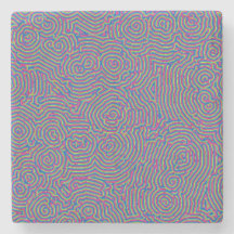 Whorls Marble Underlägg