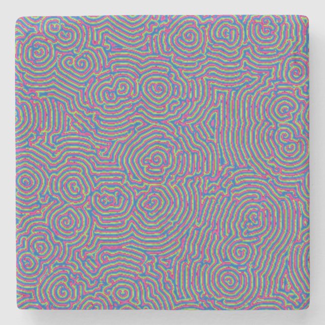 Whorls Marble Underlägg (Framsidan)