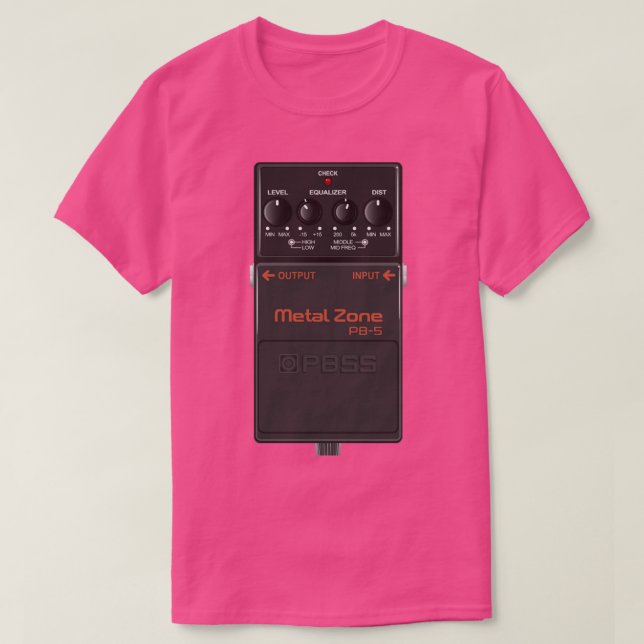 Whos Chef Metall Zon T Shirt (Design framsida)