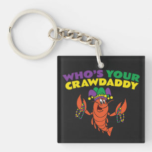 Whos Din Crawpappa Kräftor Mardi Gras Funny