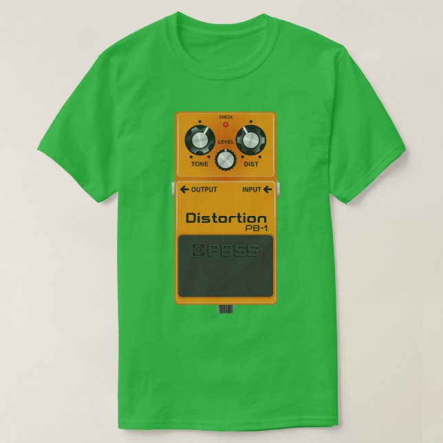 Whos Distortion Chef T Shirt (Design framsida)