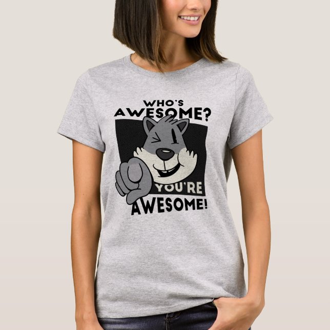 Whos Fantastisk T Shirt (Framsida)