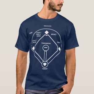 Whos on First Baseball Kärlek Funny Classic T Shirt
