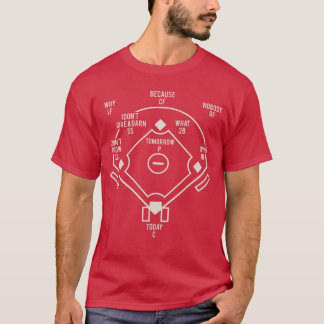 Whos On First Classic Baseball Abbott Funny Baseba T Shirt