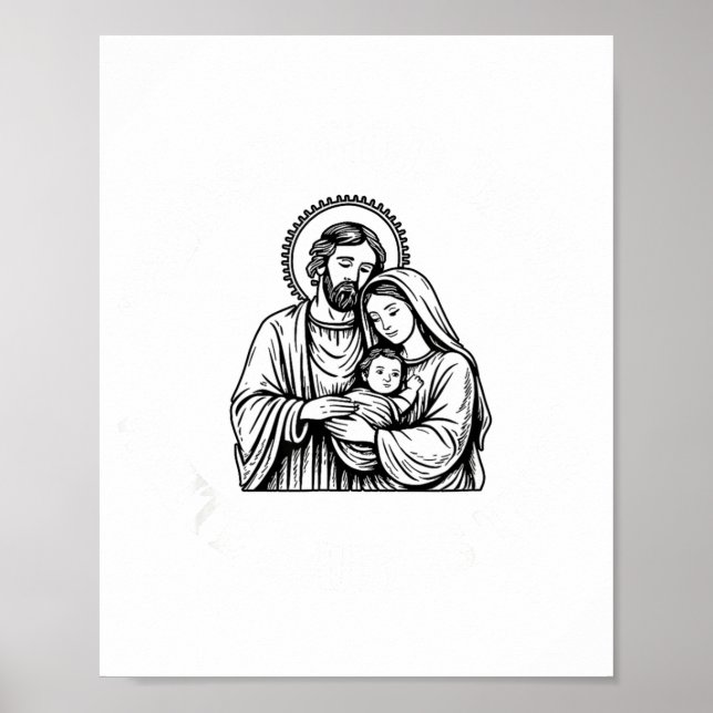 Whose God White Baby Is This Funny Christmas  Poster (Framsidan)