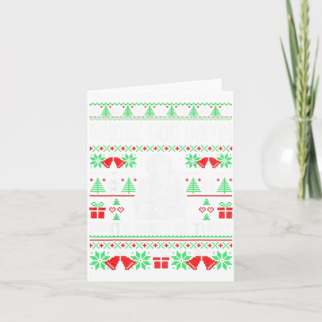 Whose God White Baby Is This Funny Jesus Ugly Chri Kort (Framsida)