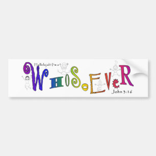 WhoSoEver bildekal