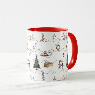 Whoville julgransgirlang firande mugg