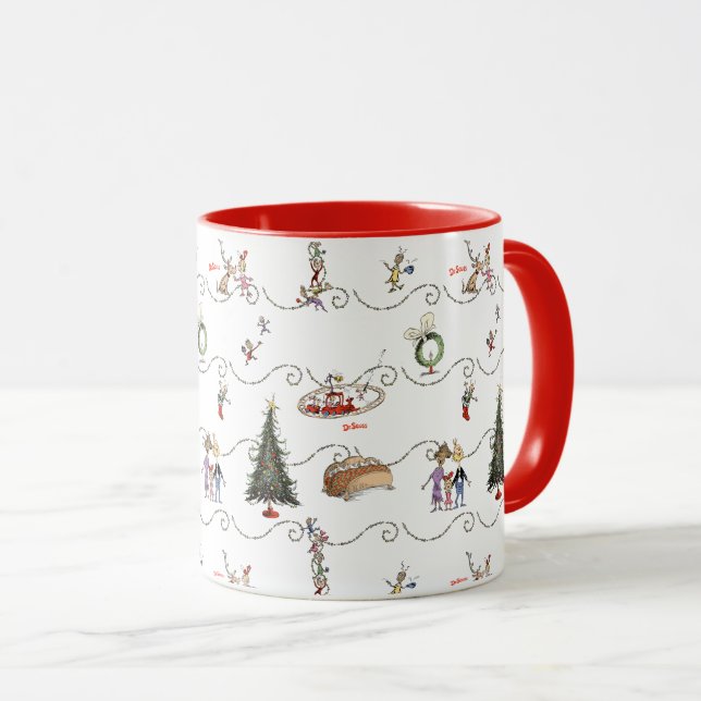 Whoville julgransgirlang firande mugg (Framsida höger)