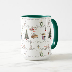 Whoville julgransgirlang firande mugg