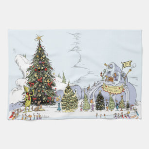 Whoville Julgranstävling Kökshandduk