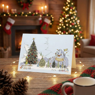 Whoville julgranstävling kort