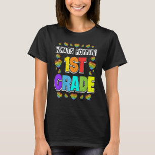 Whpoppin 1:a Klass Heart Fidget Pop it First D T Shirt