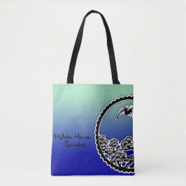 WHS-anpassningsbar all över - trycktotot hänger Tygkasse