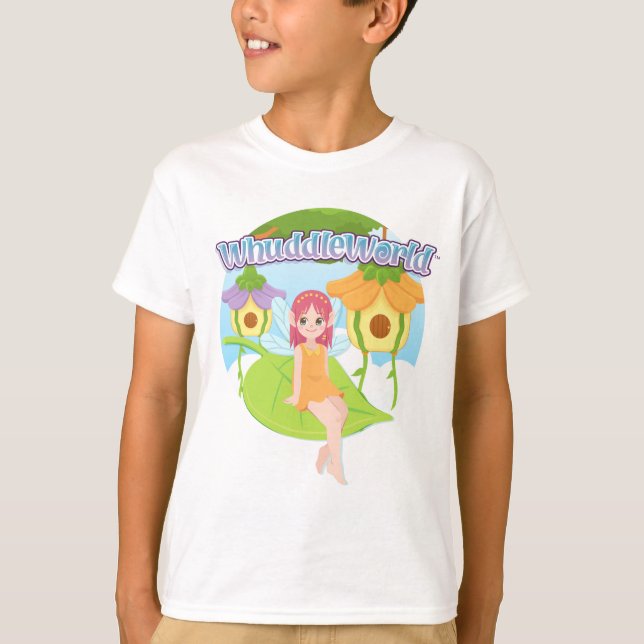 WhuddleWorld Fairy RInger Tee Shirt (Framsida)
