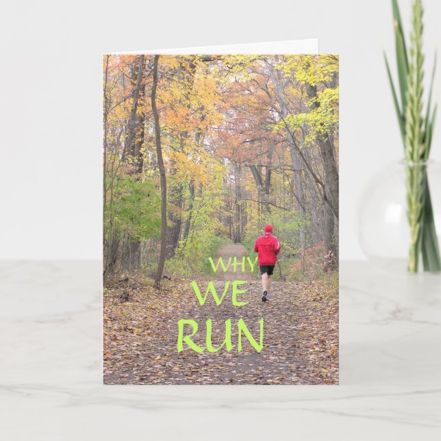 "WHY I SPRINGA" /SPRINGER IN RED JACKA/RUNNING I S KORT (Framsida)