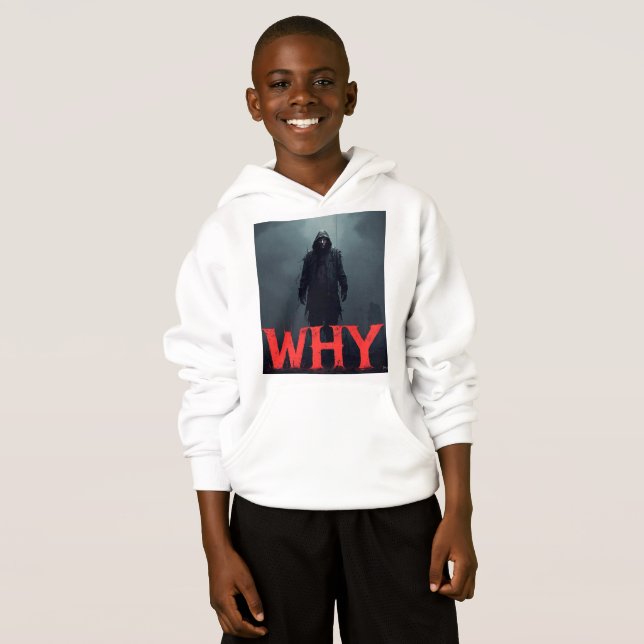 WHY T-Shirt (Hel framsida)