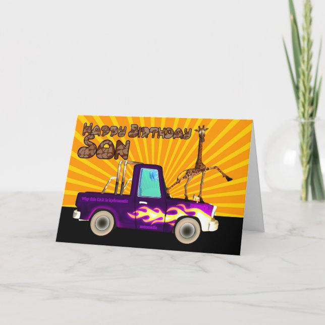 Why this Giraffe is like Grease Lightning, Kort (Framsida)