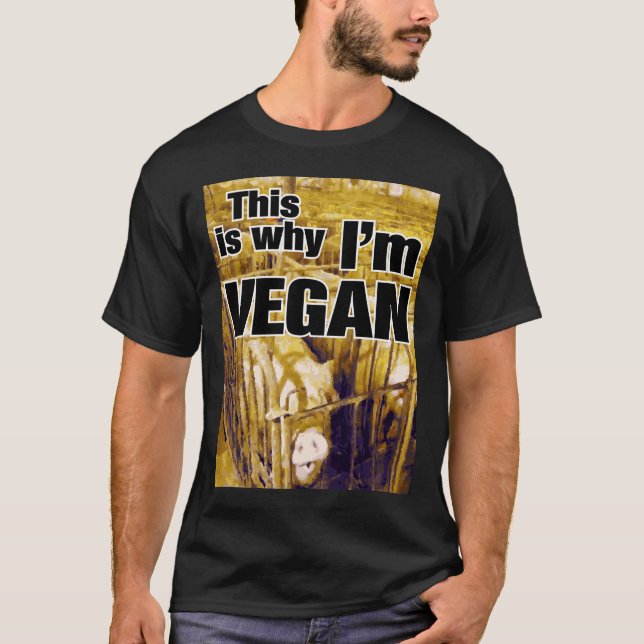 why_vegan_shirtfinal tee shirt (Framsida)
