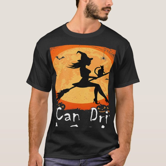 Why Yes Actually I Can Drive A Stick Halloween Cos T Shirt (Framsida)