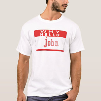 whyhellojohnkomedi skissar t-shirt