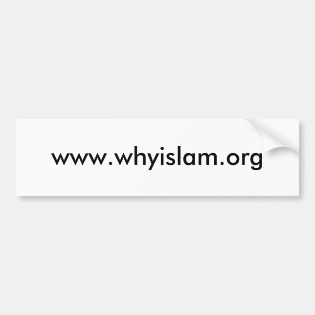 Whyislam klistermärke (Framsidan)
