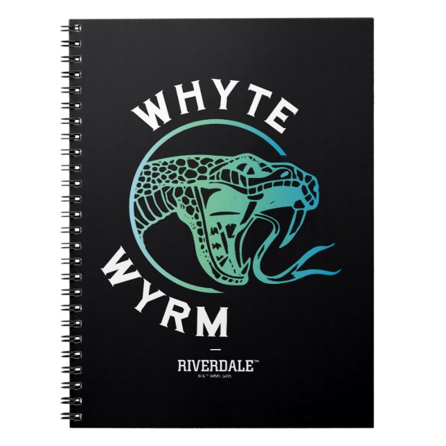 Whyte Wyrm Logotyp Anteckningsbok (Framsidan)