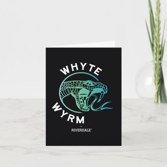 Whyte Wyrm Logotyp Anteckningskort (Framsida)