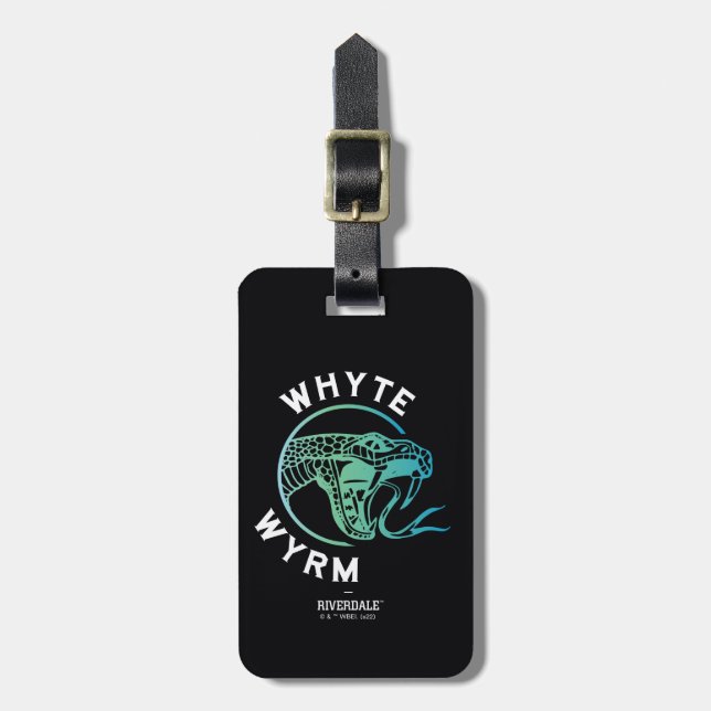 Whyte Wyrm Logotyp Bagagebricka (Vertikal Framsida)