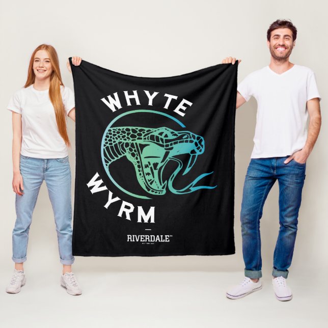 Whyte Wyrm Logotyp Fleecefilt (På plats)