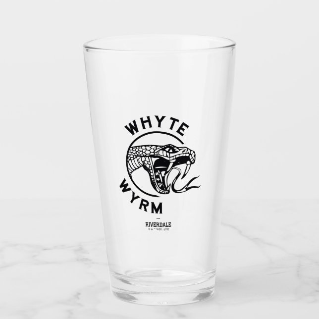 Whyte Wyrm Logotyp Glaskopp (Framsida)