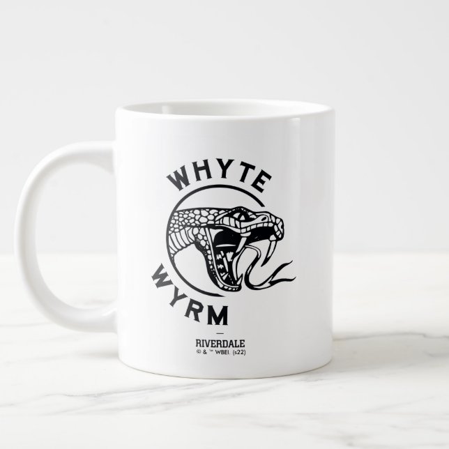 Whyte Wyrm Logotyp Jumbo Mugg (Vänster)