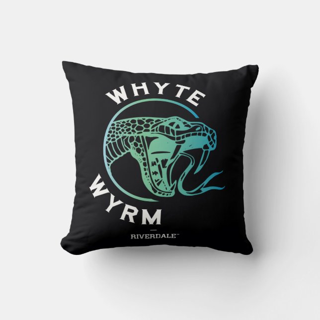 Whyte Wyrm Logotyp Kudde (Framsida)