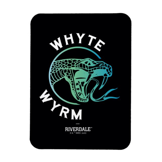 Whyte Wyrm Logotyp Magnet (Vertikal)