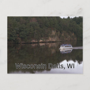 WI Dells Wisconsin Boat Tours Vykort