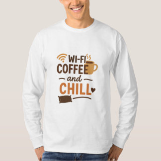 Wi-Fi, kaffe och kyla T Shirt