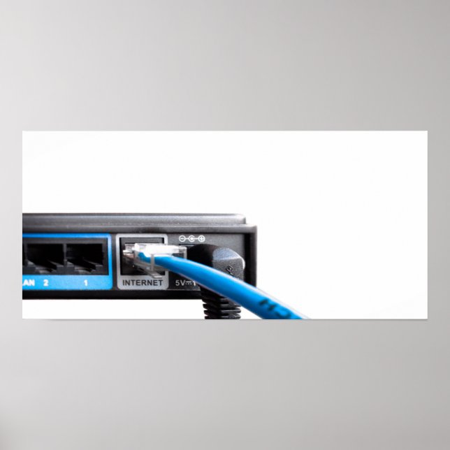 Wi-Fi-router Poster (Framsidan)