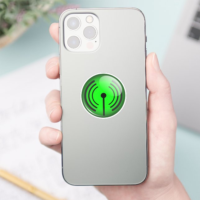 Wi-Fi-symbol Klistermärken (Telefon)