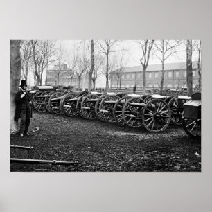 Wiard Guns vid Arsenal: 1862 Poster