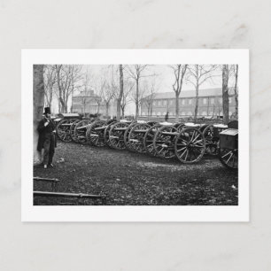 Wiard Guns vid Arsenal: 1862 Vykort